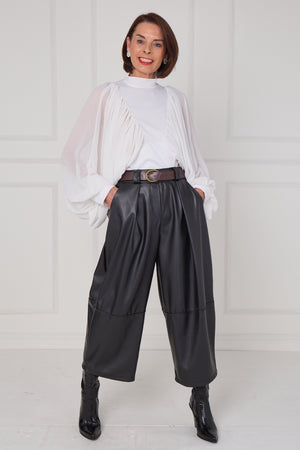 madison PU trousers in black PRE/ORDER ARRIVAL DATE  13TH NOVEMBER