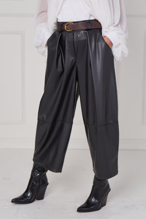 madison PU trousers in black PRE/ORDER ARRIVAL DATE  13TH NOVEMBER