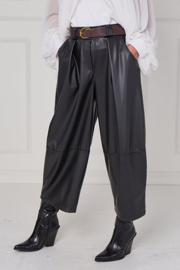 madison PU trousers in black PRE/ORDER ARRIVAL DATE  13TH NOVEMBER