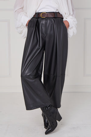 madison PU trousers in black PRE/ORDER ARRIVAL DATE  13TH NOVEMBER