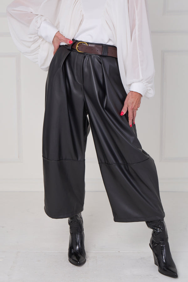 madison PU trousers in black PRE/ORDER ARRIVAL DATE  13TH NOVEMBER