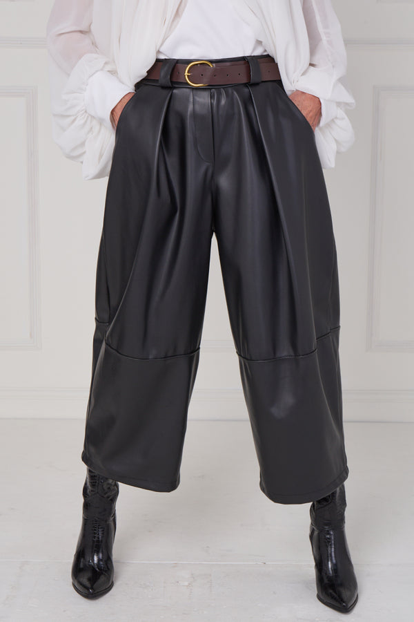 madison PU trousers in black PRE/ORDER ARRIVAL DATE  13TH NOVEMBER