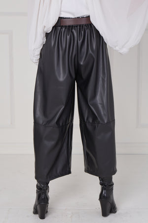 madison PU trousers in black PRE/ORDER ARRIVAL DATE  13TH NOVEMBER