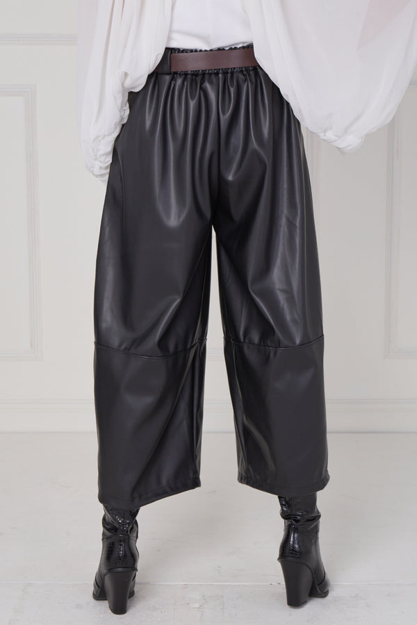 madison PU trousers in black PRE/ORDER ARRIVAL DATE  13TH NOVEMBER