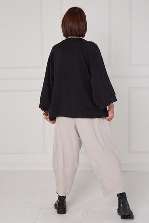 Dora oplay flower top in black