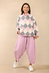 Lilly  Balloon Jogger  In blush