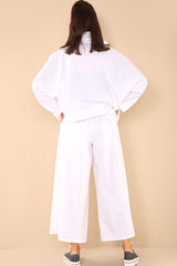 BIANCA  Trousers In White