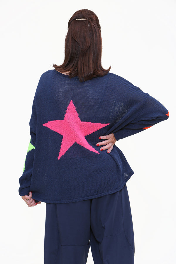 Phoenix Knit In navy