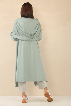 Francis light sage waterfall jacket