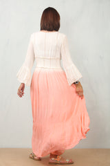 Stella Marina Dress in Coral