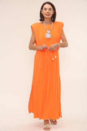 Ellis Dress in orange