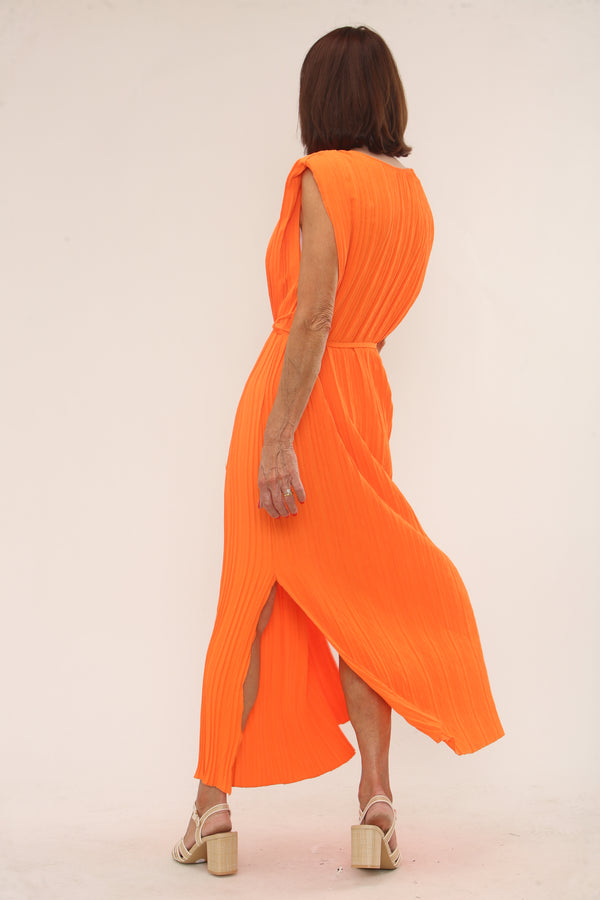Ellis Dress in orange