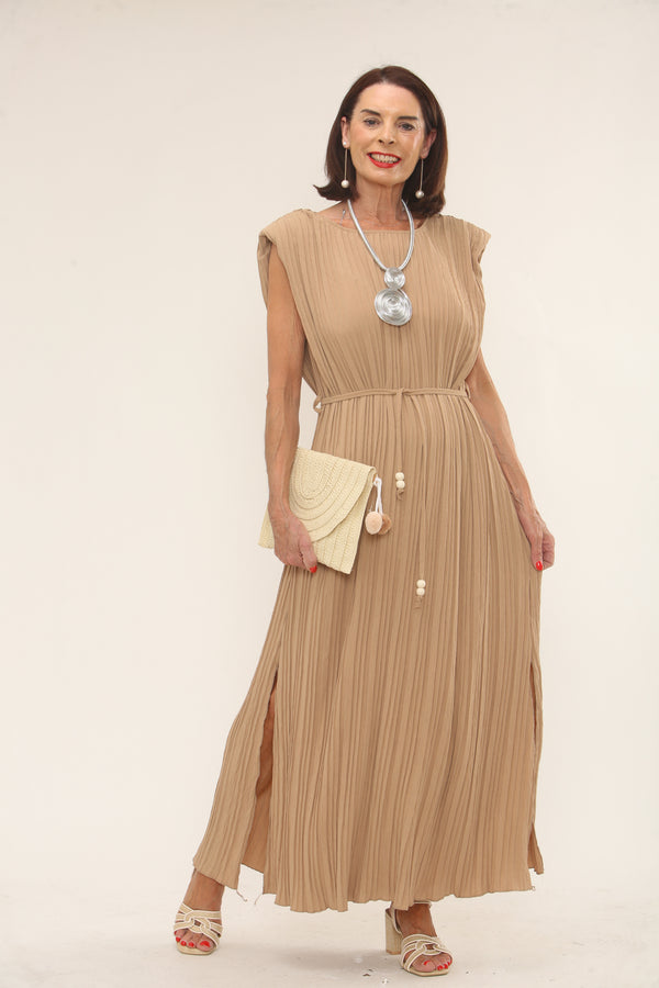 Ellis Dress in mocha