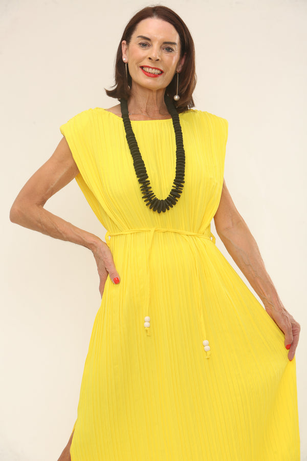Ellis Dress in Yellow sorbet