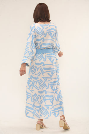 Haze Dress in baby blue