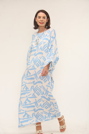 Haze Dress in baby blue