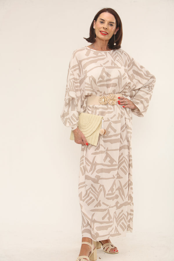 Haze Dress in beige