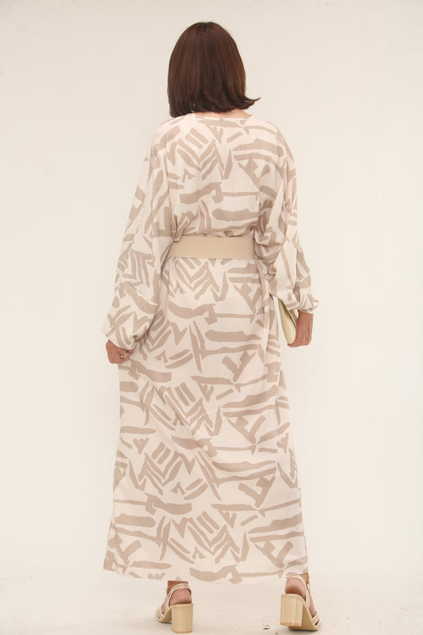 Haze Dress in beige