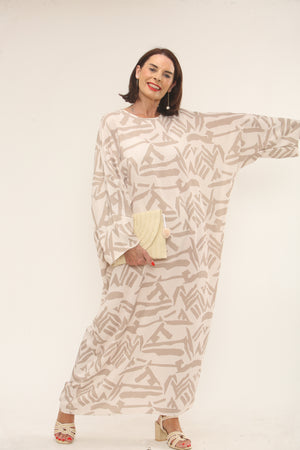 Haze Dress in beige