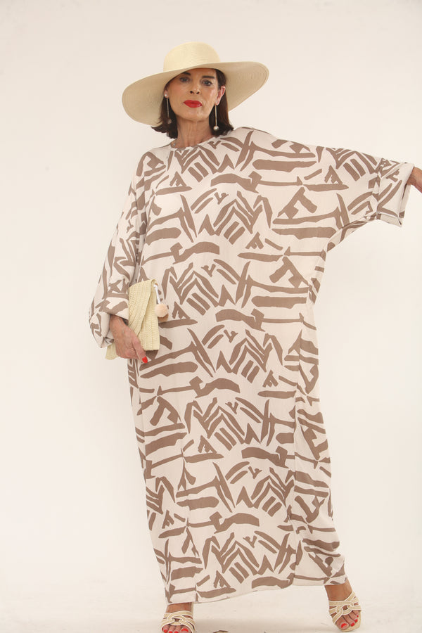 Haze Dress in mocha