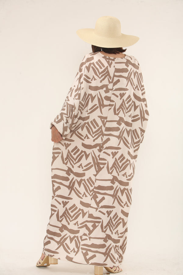 Haze Dress in mocha