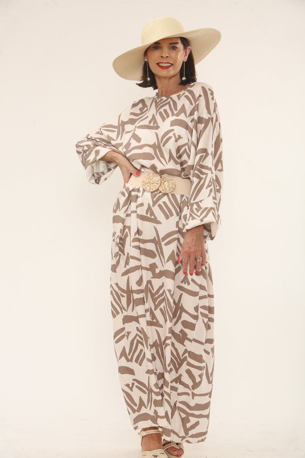 Haze Dress in mocha