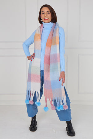 Margo scarf in baby blue
