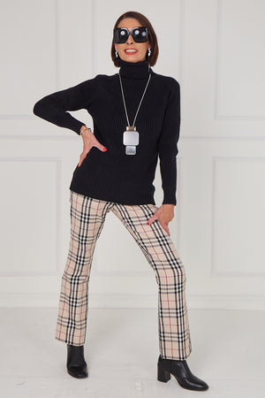 Margo polar neck in black