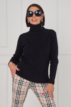 Margo polar neck in black