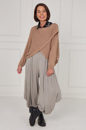 Harem Trousers in stone