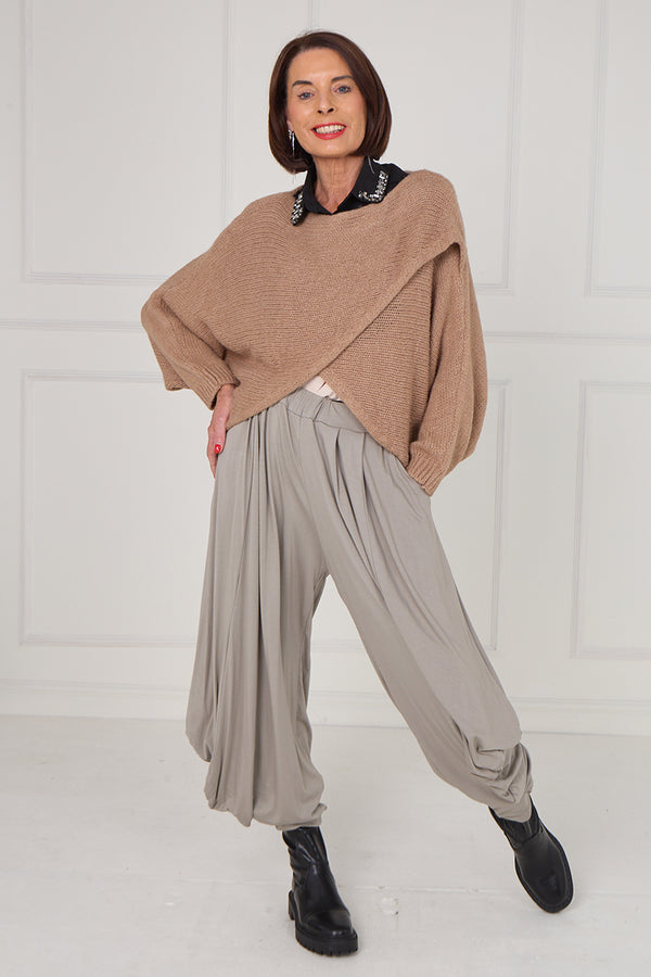 Harem Trousers in stone