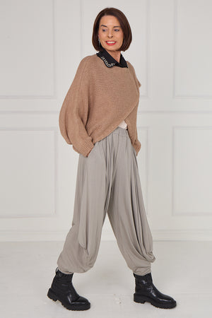 Harem Trousers in stone