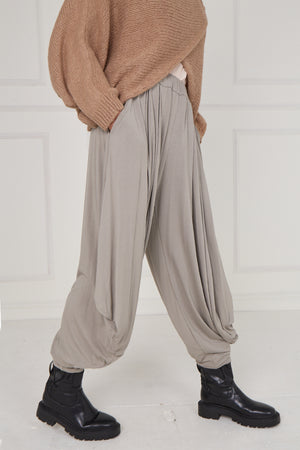 Harem Trousers in stone