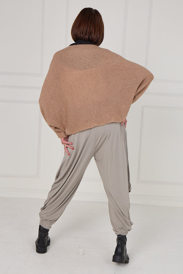 Harem Trousers in stone