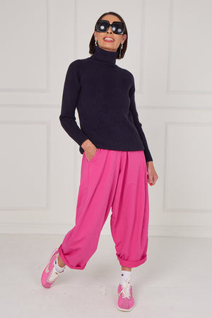 Margo polar neck in navy