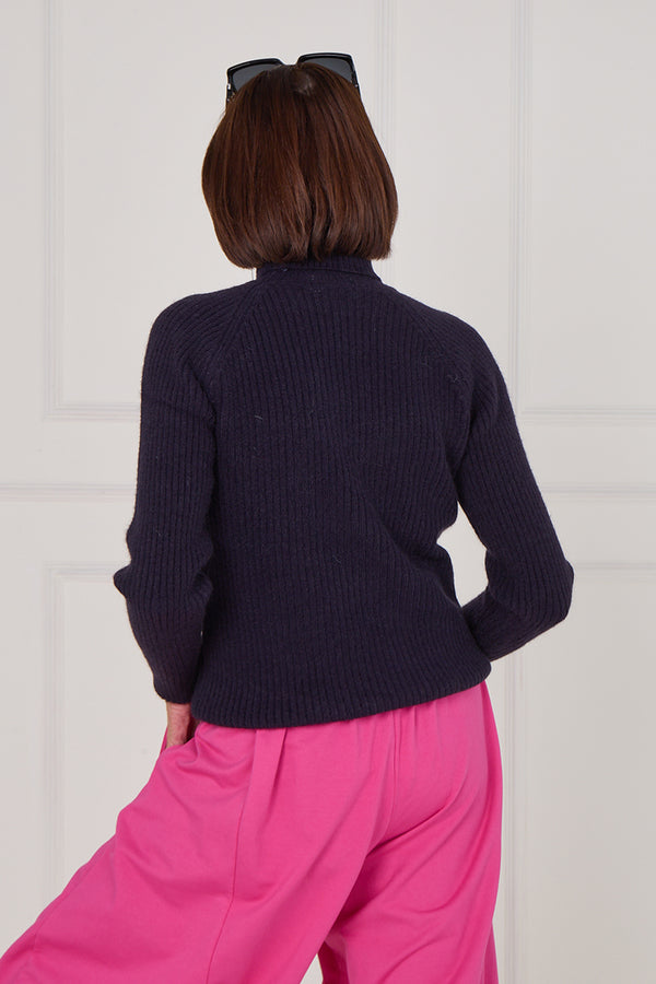 Margo polar neck in navy