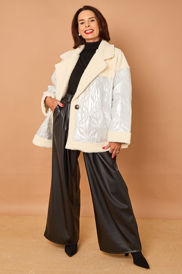 Hepburn Exclusive Jacket in silver