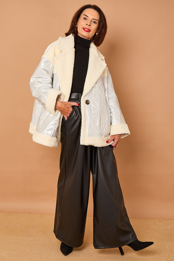 Hepburn Exclusive Jacket in silver