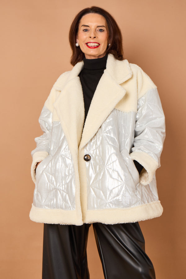 Hepburn Exclusive Jacket in silver