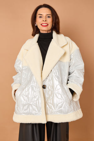 Hepburn Exclusive Jacket in silver