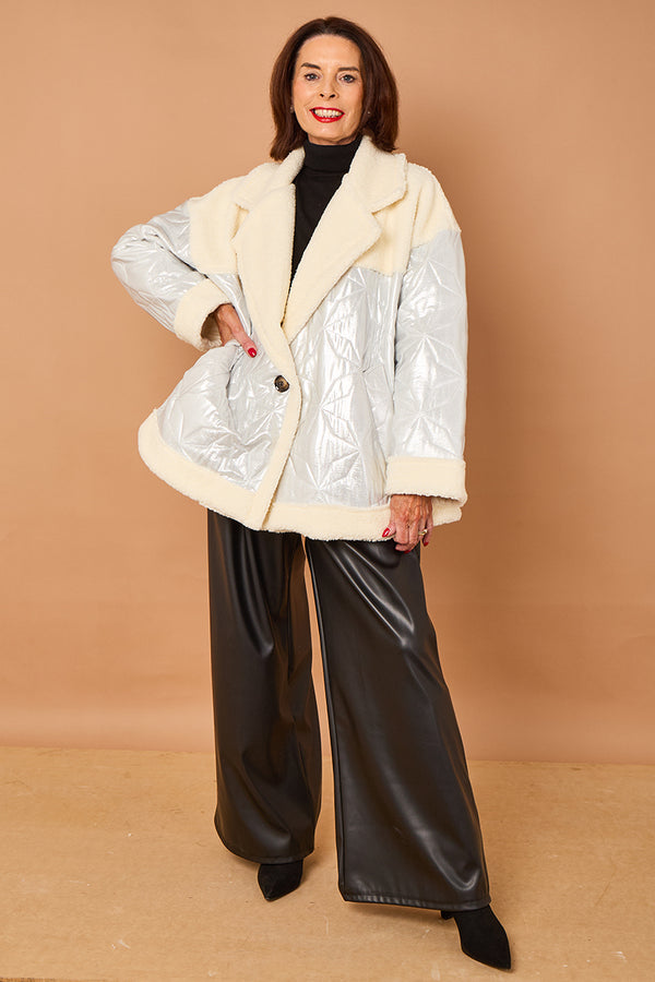 Hepburn Exclusive Jacket in silver