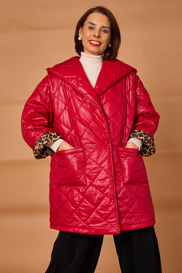Enrica jacket in red