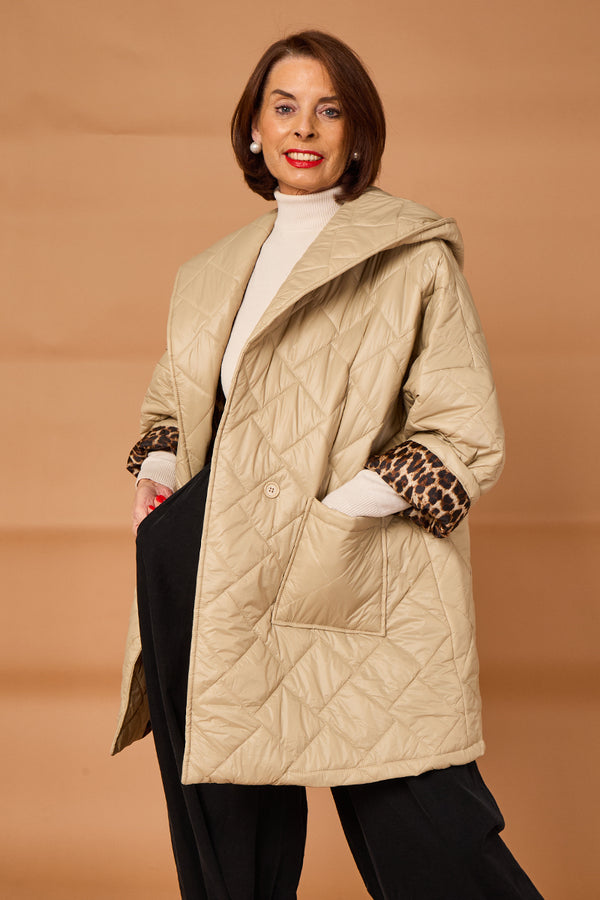 Enrica jacket in stone