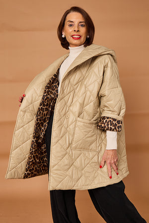 Enrica jacket in stone