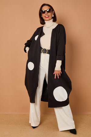 Mississippi Dotty jacket in black