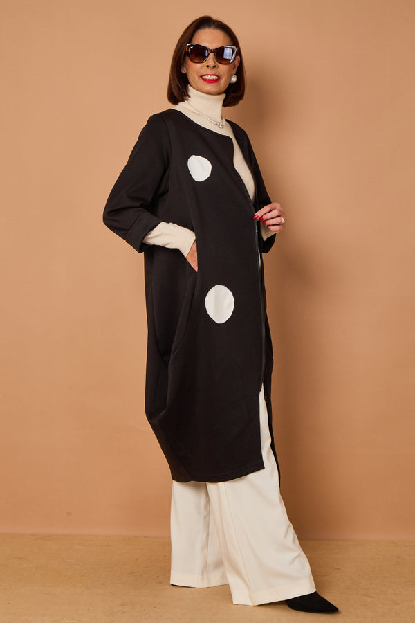 Mississippi Dotty jacket in black