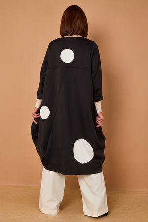 Mississippi Dotty jacket in black