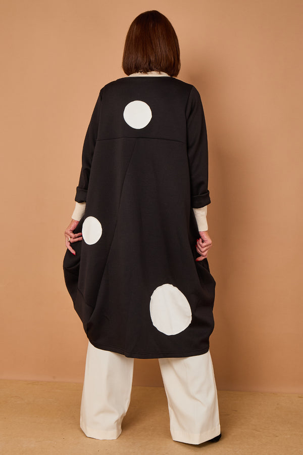 Mississippi Dotty jacket in black
