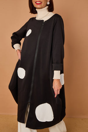 Mississippi Dotty jacket in black