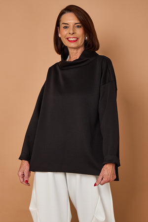 Catilina Top in black